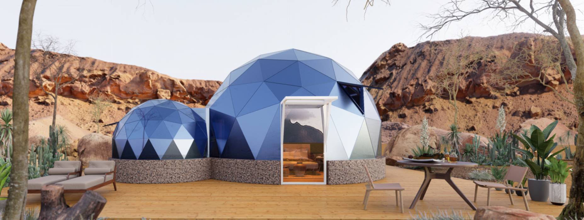 东营球形智能光伏玻璃星空房